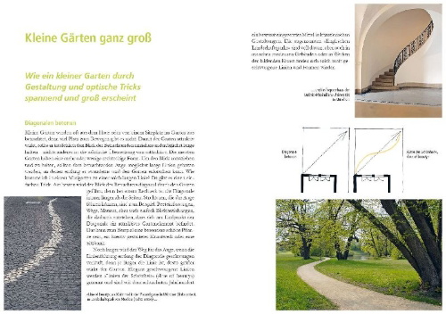 Buchcover und Innenansicht für das Buch: Kleiner Garten naturnah
