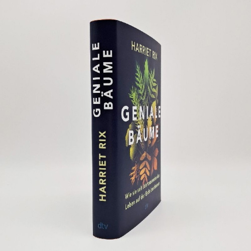 Buchcover und Innenansicht für das Buch: Geniale Bäume