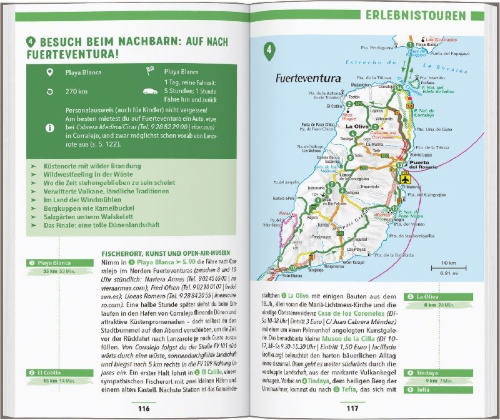 Buchcover und Innenansicht für das Buch: MARCO POLO Reiseführer Lanzarote