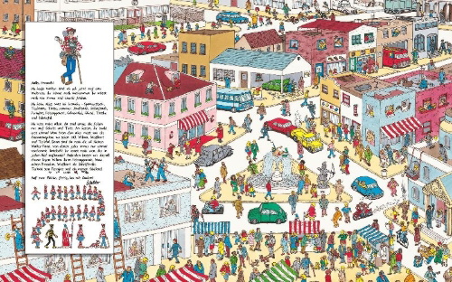 Buchcover und Innenansicht für das Buch: Wo ist Walter?