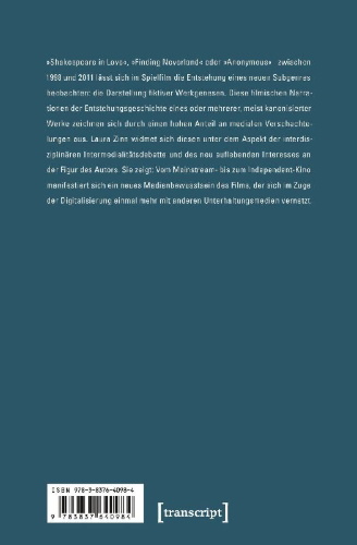 Buchcover und Innenansicht für das Buch: Fiktive Werkgenesen