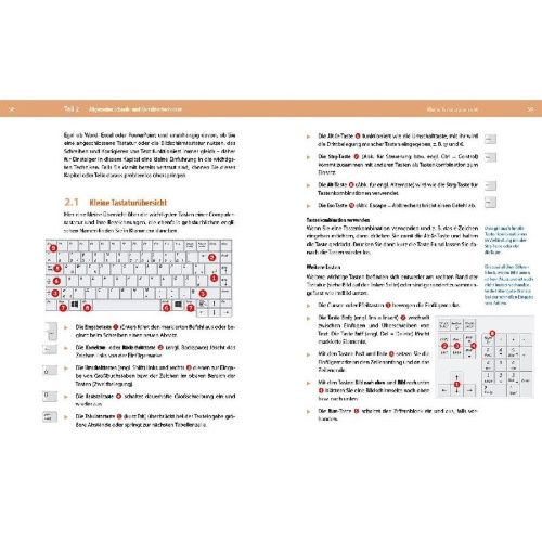Buchcover und Innenansicht für das Buch: Microsoft Office für Senioren - Word, Excel und PowerPoint