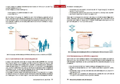 Buchcover und Innenansicht für das Buch: Drohnenführerschein kompakt