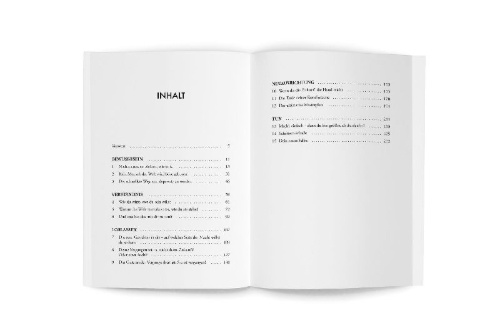 Buchcover und Innenansicht für das Buch: Dein Neustart beginnt jetzt