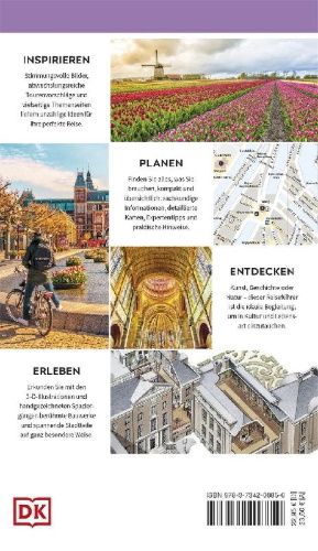 Buchcover und Innenansicht für das Buch: Vis-à-Vis Reiseführer Amsterdam