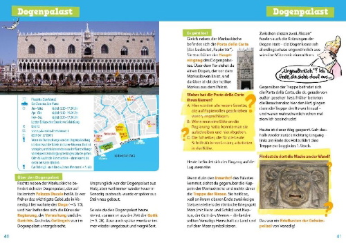 Buchcover und Innenansicht für das Buch: Venedig für dich!
