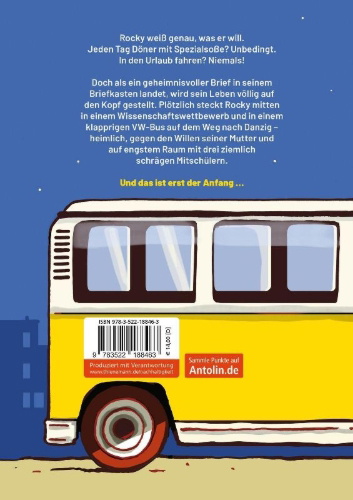 Buchcover und Innenansicht für das Buch: Rocky Winterfeld