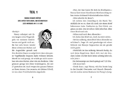 Buchcover und Innenansicht für das Buch: Rocky Winterfeld