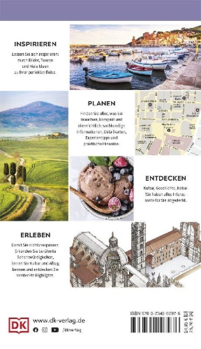 Buchcover und Innenansicht für das Buch: Vis-à-Vis Reiseführer Florenz & Toskana