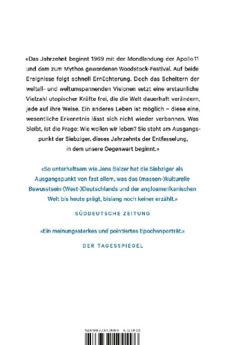 Buchcover und Innenansicht für das Buch: Das entfesselte Jahrzehnt