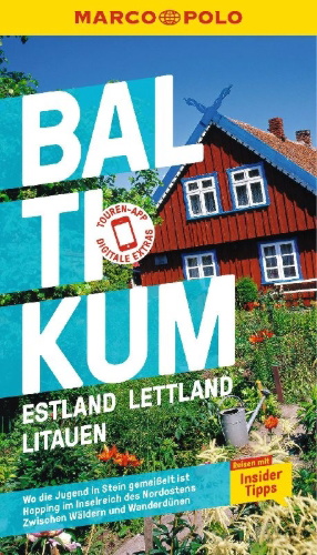 Buchcover und Innenansicht für das Buch: MARCO POLO Reiseführer Baltikum, Estland, Lettland, Litauen
