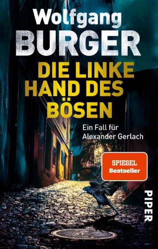 Buchcover und Innenansicht für das Buch: Die linke Hand des Bösen