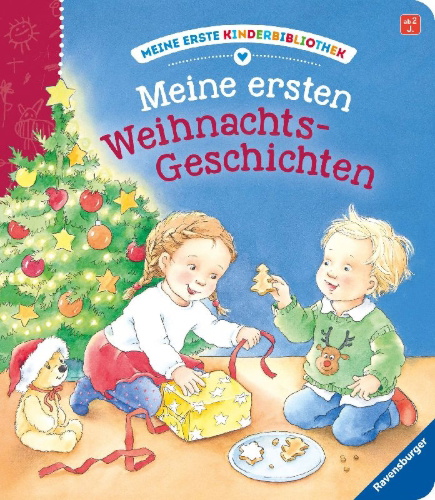 Buchcover und Innenansicht für das Buch: Meine ersten Weihnachts-Geschichten
