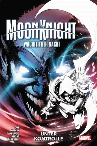 Buchcover und Innenansicht für das Buch: Moon Knight (2021)