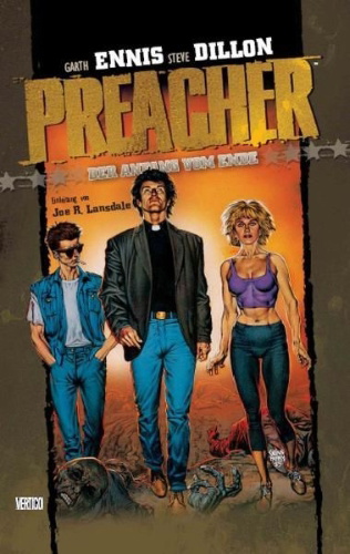 Buchcover und Innenansicht für das Buch: Preacher 01 - Der Anfang vom Ende