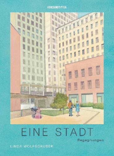 Buchcover und Innenansicht für das Buch: Eine Stadt