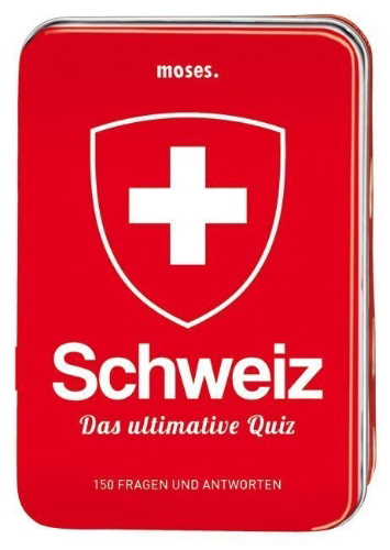 Buchcover und Innenansicht für das Buch: Schweiz - Das ultimative Quiz
