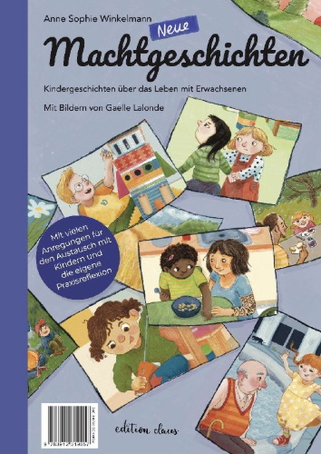 Buchcover und Innenansicht für das Buch: Neue Machtgeschichten