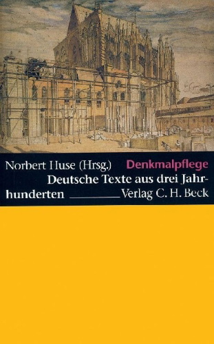 Buchcover und Innenansicht für das Buch: Denkmalpflege