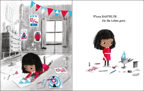 Buchcover und Innenansicht für das Buch: Meesha makes friends - Big Bright Feelings series
