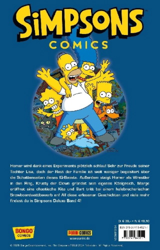Buchcover und Innenansicht für das Buch: US Simpsons Comics #27-#35