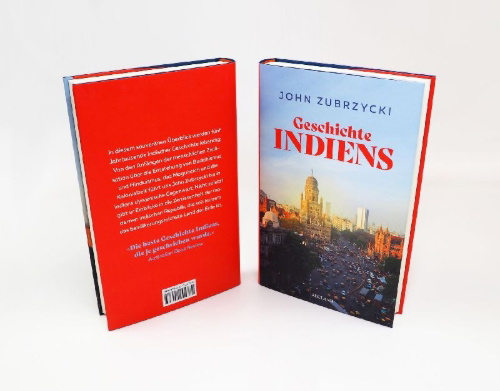 Buchcover und Innenansicht für das Buch: Geschichte Indiens