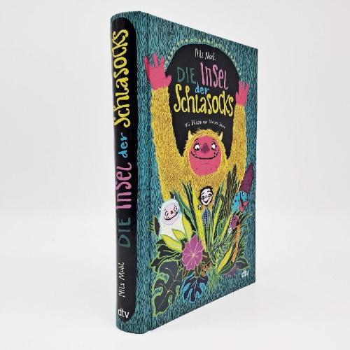 Buchcover und Innenansicht für das Buch: Die Insel der Schlasocks