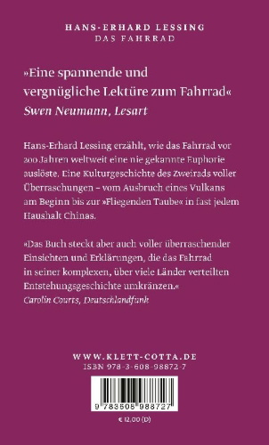 Buchcover und Innenansicht für das Buch: Das Fahrrad