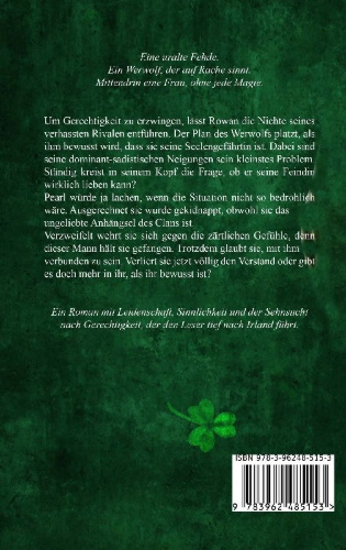 Buchcover und Innenansicht für das Buch: Vom Werwolf entführt