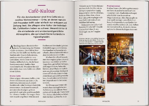 Buchcover und Innenansicht für das Buch: Baedeker SMART Reiseführer Amsterdam