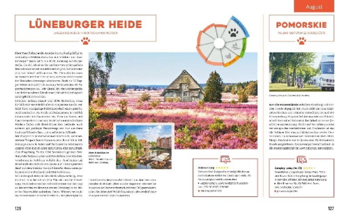Buchcover und Innenansicht für das Buch: Yes we camp! Zur richtigen Zeit am perfekten Ort