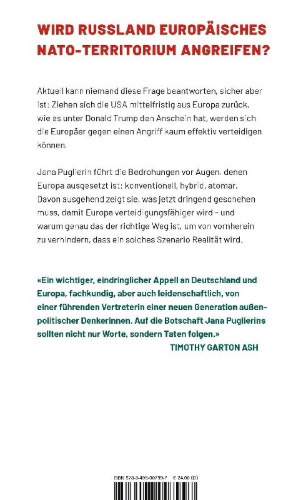 Buchcover und Innenansicht für das Buch: Wer verteidigt Europa?