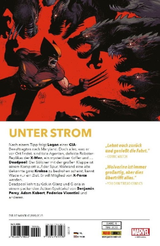 Buchcover und Innenansicht für das Buch: Percy, B: Wolverine: Der Beste