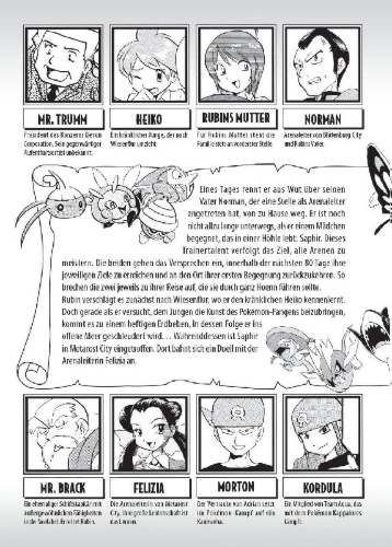 Buchcover und Innenansicht für das Buch: Pokémon - Die ersten Abenteuer