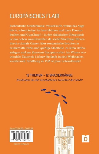 Buchcover und Innenansicht für das Buch: Zu Fuß durch Straßburg