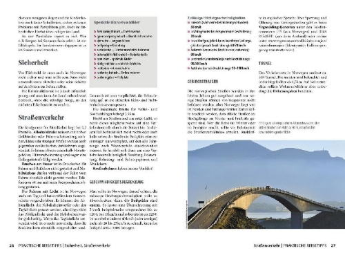 Buchcover und Innenansicht für das Buch: Reise Know-How Wohnmobil-Tourguide Südnorwegen