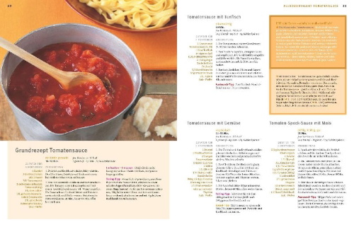 Buchcover und Innenansicht für das Buch: Kochen für die Familie