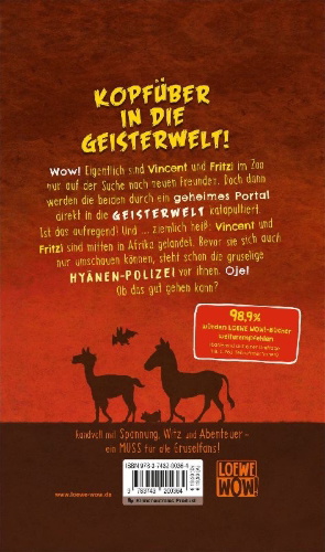 Buchcover und Innenansicht für das Buch: Vincent und das ängstliche Zebra (Band 3)