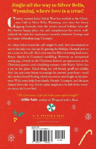 Buchcover und Innenansicht für das Buch: The Christmas Café