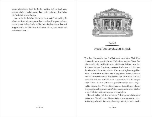 Buchcover und Innenansicht für das Buch: The Land of Stories. Worlds Collide