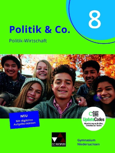 Buchcover und Innenansicht für das Buch: Politik & Co. Niedersachsen 8 - neu