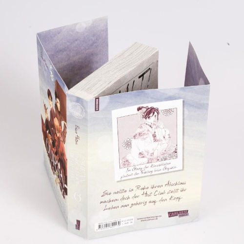 Buchcover und Innenansicht für das Buch: Ouran Koukou Host Bu