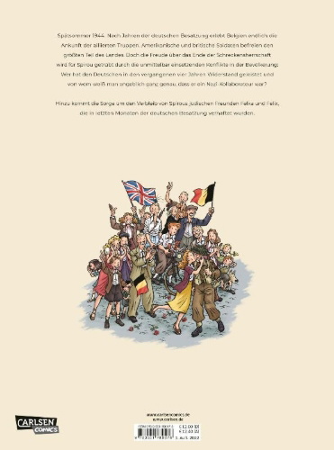 Buchcover und Innenansicht für das Buch: Spirou ou l'espoir malgré tout: Une fin et un nouveau départ