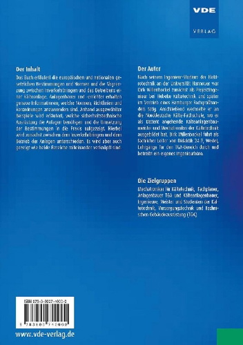 Buchcover und Innenansicht für das Buch: Kälteanlagen und Wärmepumpen