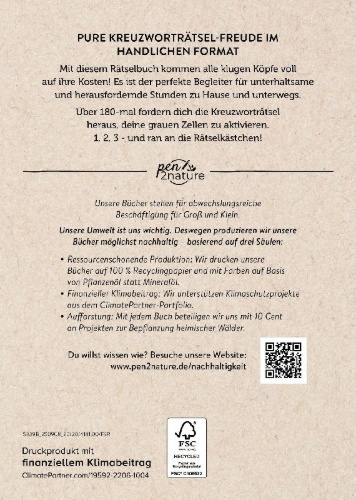 Buchcover und Innenansicht für das Buch: Kreuzworträtsel