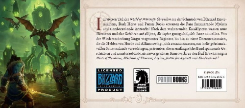 Buchcover und Innenansicht für das Buch: World of Warcraft Chronicle Volume 4