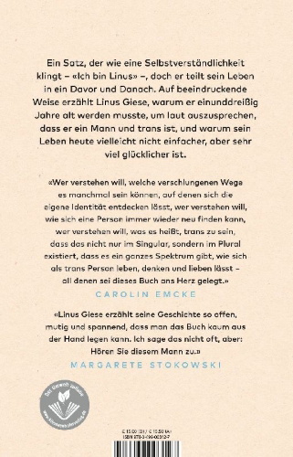 Buchcover und Innenansicht für das Buch: Ich bin Linus