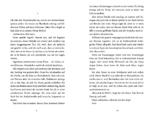 Buchcover und Innenansicht für das Buch: Hold still