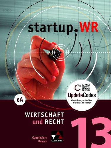 Buchcover und Innenansicht für das Buch: startup.WR Bayern 13 eA
