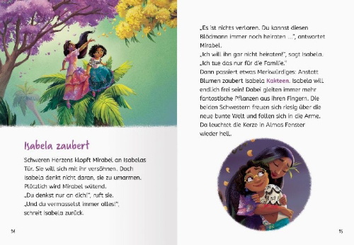 Buchcover und Innenansicht für das Buch: Disney: Starke Heldinnen - Erstleseabenteuer
